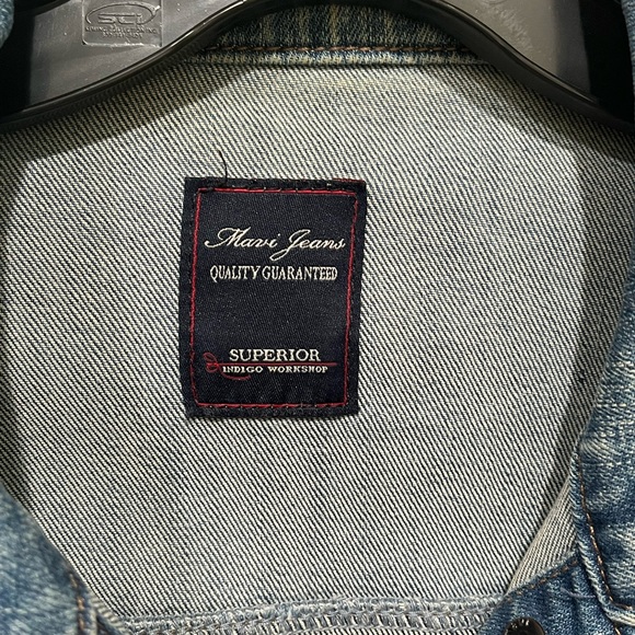 Mavi Jean Jacket. Cute, sunbleached, size small. - Picture 4 of 6